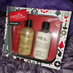 NEW Philosophy Vanilla Velvet Truffle 2 Pc Body